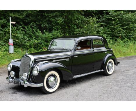 The Mercedes-Benz W 187 was produced from 1951 to 1955, available as sedan, coupé and cabriolet. All 220’s used the newly dev