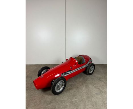Fully functional Maserati model race car hand built in Italy by a former Ferrari factory employee. It has a 4 stroke petrol e