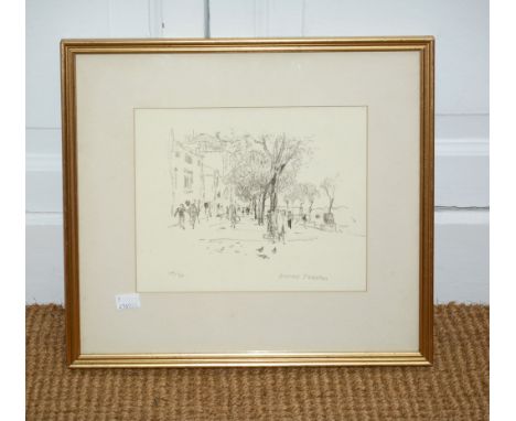 δ Lithograph Signed in pencil and numbered 29/30 Image: 21 x 25cm (8 1/4 x 9 7/8in.) IMPORTANT: This lot is sold subject to A