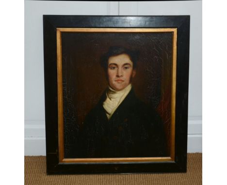 British School (19th century) Portrait of a Gentleman Oil on canvas 77 x 63cm (30 1/4 x 24 3/4in.) 