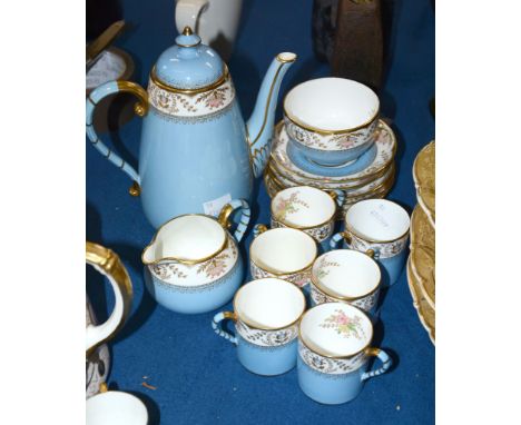 A Spode Copeland's China 'Regent' pattern part coffee serviceThis lot is to be sold without reserve. 