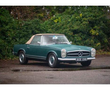 1964 Mercedes-Benz 230 SL Pagoda Transmission: automaticMileage:97669The Mercedes-Benz W113 roadsters, designed by Paul Bracq