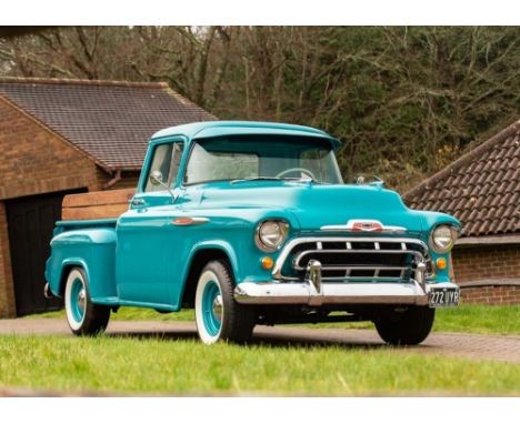 1957 Chevrolet 3100 Stepside Transmission: automaticMileage:The Chevrolet 3100 is an icon of American automotive history, emb