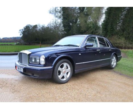 2003 Bentley Arnage R ex HRH Princess Royal Transmission: automaticMileage:46000The Bentley Arnage was launched in 1998 as a 