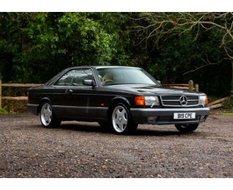 1989 Mercedes-Benz 500SEC €œFrom the Cheesbrough Collection€ Transmission: automaticMileage:177002The W126 was the flagship s