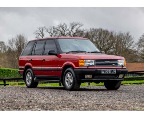 1999 Range Rover P38 4.6 HSE Transmission: automaticMileage:8008The Range Rover is a large luxury four-wheel drive sport util