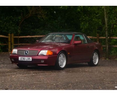 1991 Mercedes-Benz 500 SL €œFrom the Cheesbrough Collection€  Transmission: automaticMileage:111026The Mercedes-Benz R129 SL 