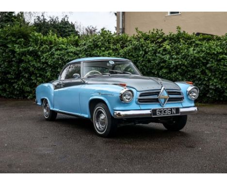 1959 Borgward  Isabella Coupé Transmission: manualMileage:61090The Borgward Isabella Coupé stands as a captivating emblem of 