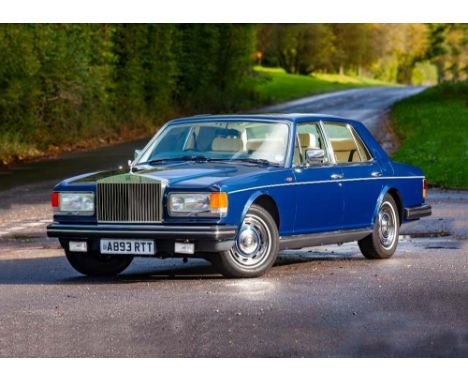 1984 Rolls-Royce Silver Spirit Transmission: automaticMileage:34235The Silver Spirit was unveiled in October 1980 as a replac