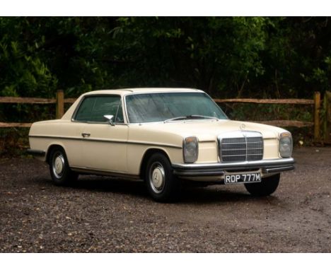 1973 Mercedes-Benz  280CE €œFrom the Cheesbrough collection€  Transmission: automaticMileage:17719The W114 coupé hailed a com