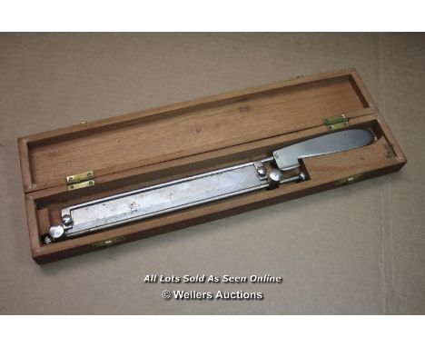 *CASED VINTAGE DOWN BROS SKIN GRAFT KNIFE - MEDICAL INSTRUMENT [LQD188]