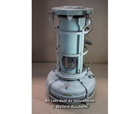 *VINTAGE ALADDIN BLUE FLAME PARAFFIN HEATER  [LQD188]