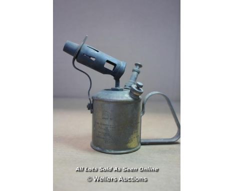 *VINTAGE ORIGINAL MAX SIEVERT TYPE 538 BLOW LAMP [LQD188]