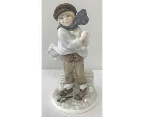 A Ltd Ed Coalport ceramic figurine entitled "The Boy", complete with Certificate of Authenticity.Designed by Elizabeth Woodho