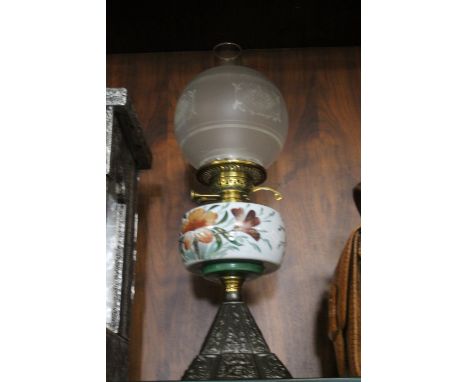 A PARAFFIN LAMP