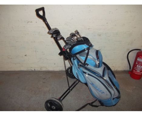 DUNLOP / RYDER GOLF CLUBS AND GOLF KART