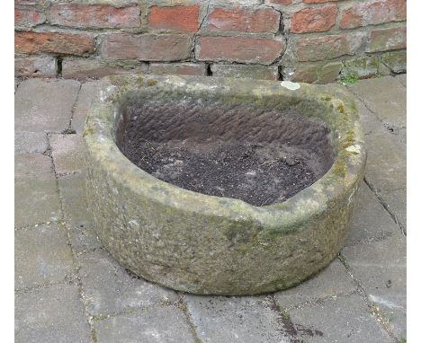 Stone trough W 51 cm