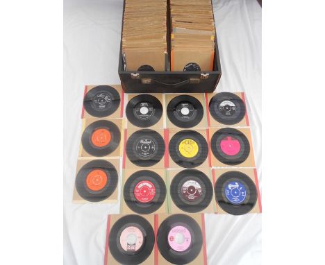 Approximately 300 x 1960's pressings 45's singles records including The Beatles, The Kinks, Eddie Cochran, Sandy Shaw, Fairpo