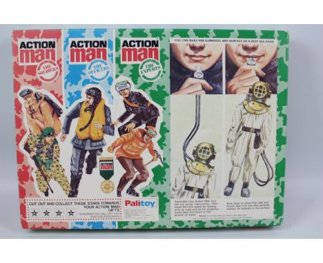 Action Man - Deep Sea Diver Outfit - Palitoy. A Boxed, unopened Deep Sea Diver Outfit from Action Man 1980, Palitoy #34373. S