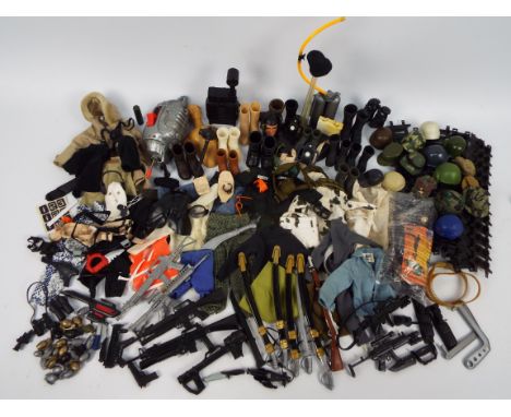 Hasbro - GI Joe - Action Man - Others - A collection of loose mainly modern ACtion Man / GI Joe accessories, uniform parts, a