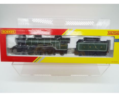 Hornby - an OO gauge model 4-6-2 locomotive and tender, label on box indicates DCC fitted, digital Sound (unchecked), A1 clas
