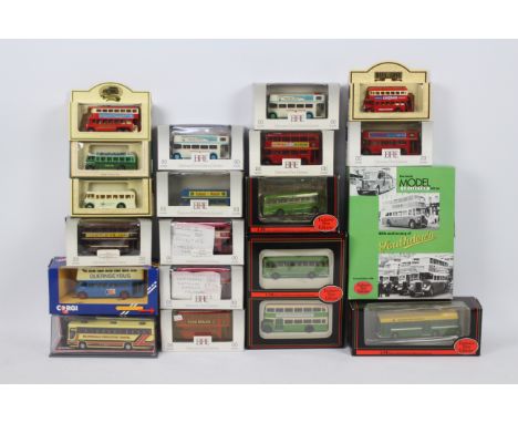 EFE - Corgi - Lledo - Corgi Original Omnibus - 18 boxed diecast model buses mainly 1:76 scale. Lot includes EFE Code 3 E10104