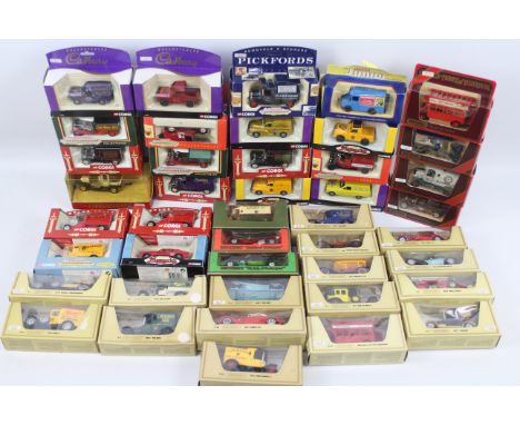 Matchbox Models of Yesteryear - Corgi - A boxed group of over 40 diecast model vehicles. Lot includes Matchbox MOY Y2 1914 Pr