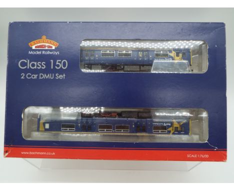 Bachmann - an OO gauge boxed two-car set, First North Western, class 150/2 DMU locomotive, 21 label on box indicates DCC fitt