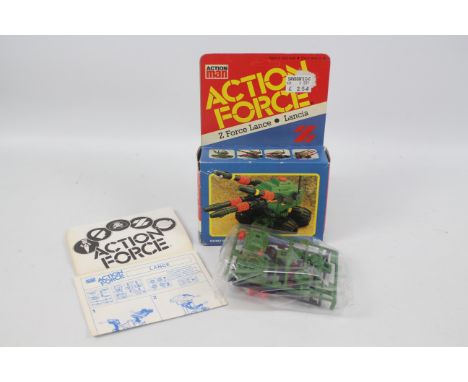 Action Man - Action Force - Palitoy - Z Force Lance. A 'Z Force Lance' vehicle, Boxed and has been opened. Item appears in Ex