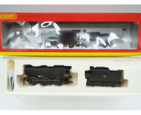 Hornby Super Detail - an OO gauge model 0-6-0 locomotive and tender, label on box indicates DCC fitted, digital Sound (unchec