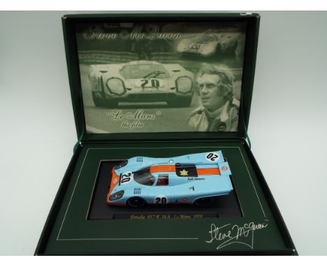 FLY Classic - Steve McQueen Collection, Porsche 917 K 'Le Mans' (the film), appears mint in presentation box with outer sleev