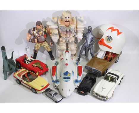 Manta Force - Last Action Hero - Buck Rogers. A selection of Ten loose figures, vehicles and accessories appearing in Playwor
