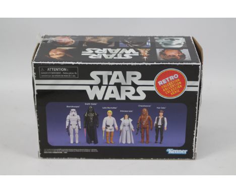 Star Wars - A new Hope - Retro Collection - Kenner - Hasbro - Disney. A boxed, unopened 2022 Multipack containing: Stormtroop