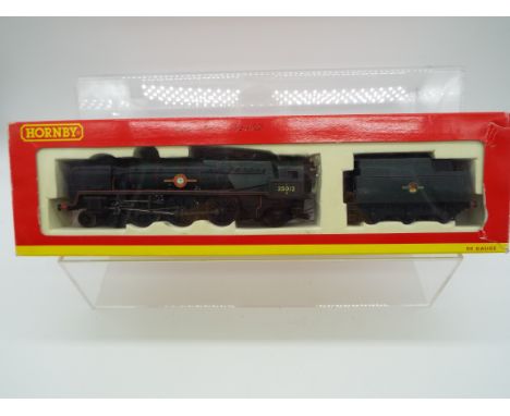 Hornby - an OO gauge model 4-6-2 locomotive and tender, label on box indicates DCC fitted, digital Sound (unchecked), class, 