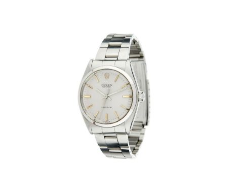 Rolex, Oyster, Ref. 6426,   Stainless steel bracelet watch, no. 3493603, circa 1973   Movement: Cal. 1225, manual wind, 17 je