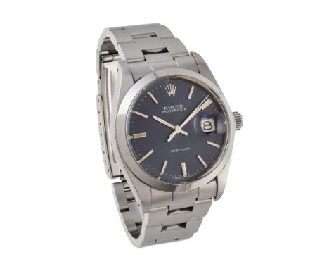 Rolex, Oyster Date Precision, Ref. 6694,   Stainless steel bracelet watch, no. 9443839, circa 1987 Movement: Manual wind, 17 