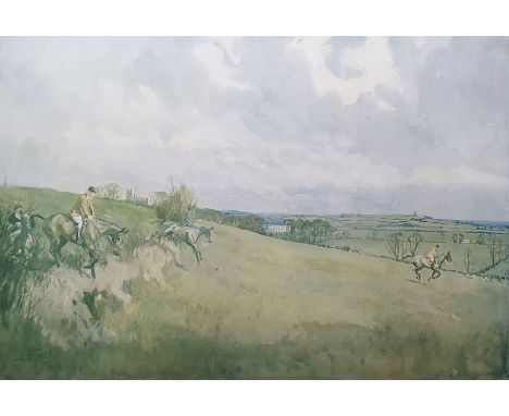 After Lionel Edwards Colour print "The Berkeley", signed in pencil lower left, titled lower right, 29.5cm x 40cm After Lionel