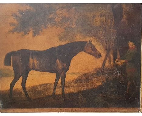 After George Stubbs (1724-1806)Coloured mezzotint engraving“Sharke” engraved by George Townly Stubbs, engraver to HRH The Pri