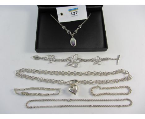Ortak enamel pendant necklace stamped 925, necklaces and bracelets stamped 925