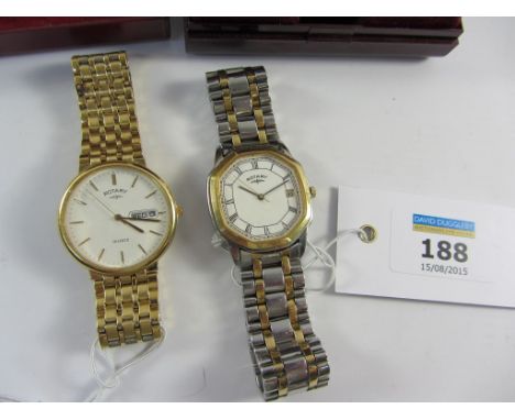 Rotary Toledo gentleman's wristwatch and a Rotary quartz wristwatch