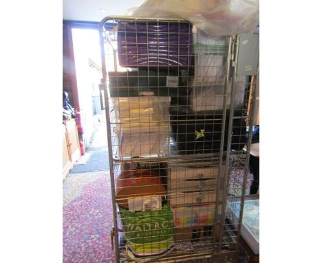 Crafters stillage- good quality craft items to include Card making accessories and several boxes of ready made cards and enve