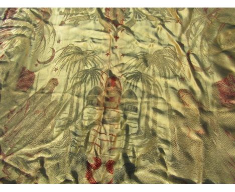 tapestry/ throw with eastern designdouble bed size