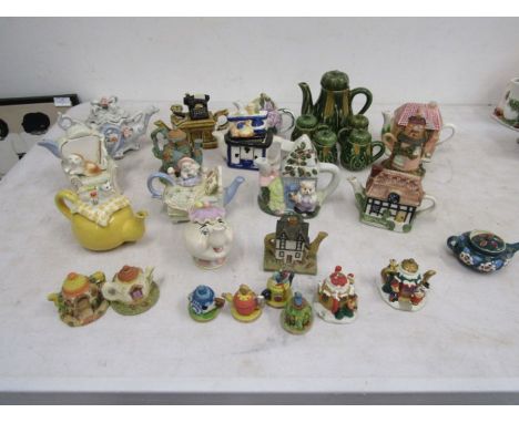 Novelty teapot collection