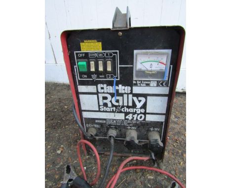 Clarke Rally Start'N'Charge 410 battery charger and engine starter (no plug)&nbsp;