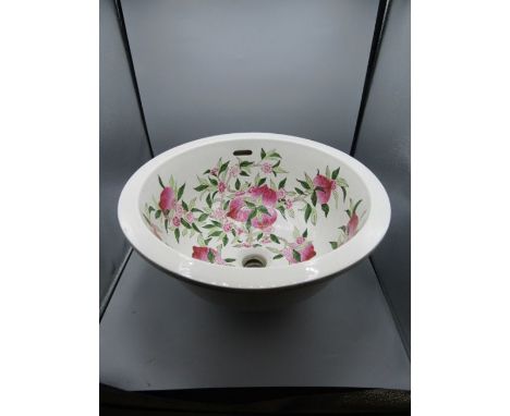 Johnson bros ceramic basin with floral pattern&nbsp;