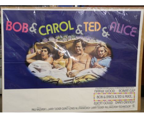 A quad film poster, Bob &amp; Carol &amp; Ted &amp; Alice