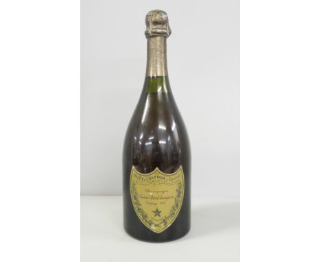 A bottle of 1970 vintage Moet &amp; Chandon champagne 