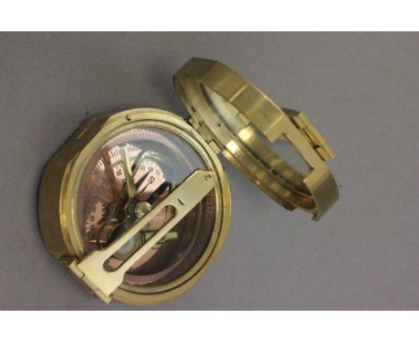 Replica Ross of London Brass Cased Compass