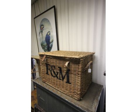 Fortnum & Mason's Wicker Hamper Basket