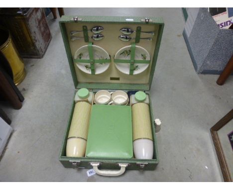 Vintage Brexton Fitted Picnic Case